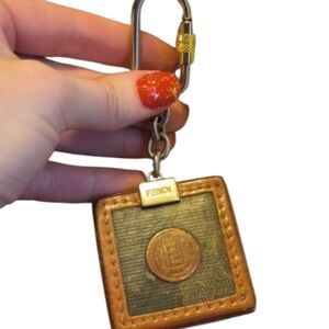 Authentic Fendi Vintage Keychain